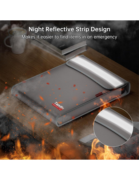 Bolsa Ignífuga y Impermeable Tamfile 15x11" para Documentos