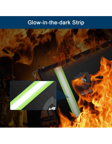 Bolsa a Prueba de Fuego NAIBAOSD 2 Piezas 33.8x23.9 cm