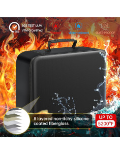 Organizador de Documentos a Prueba de Fuego GIANTLUMI 5200F 2