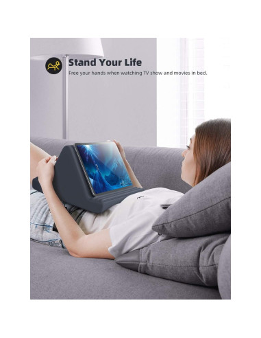 Soporte de Almohada Lamicall para Tabletas 4-13" Gris