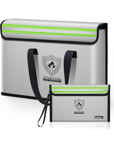 Bolsa de Documentos a Prueba de Fuego NAIBAOSD 40.64x30.48cm