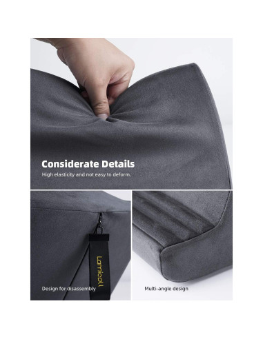 Soporte de Almohada Lamicall para Tabletas 4-13" Gris