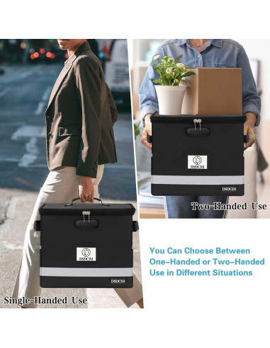 Caja de Archivos a Prueba de Fuego DSDCDJ 31.2x19.6x26.7cm