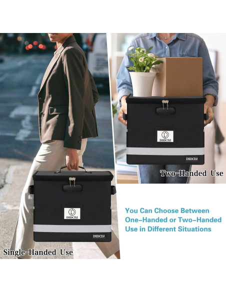 Caja de Archivos a Prueba de Fuego DSDCDJ 31.2x19.6x26.7cm