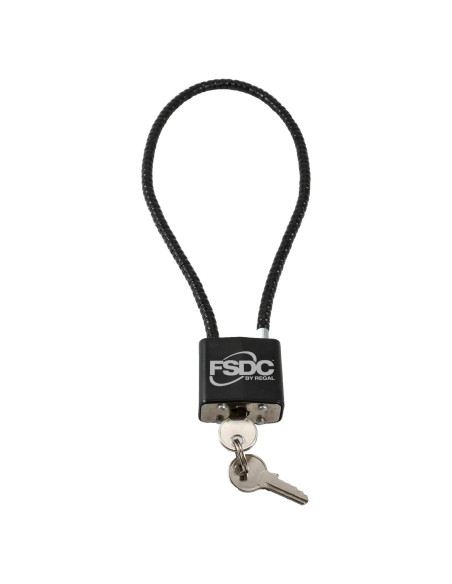 Candado de Cable para Armas FSDC-CL1020RKD 38 cm Negro Candado de Cable para Armas FSDC-CL1020RKD 38 cm Negro