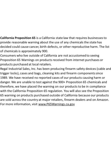 Candado de Cable para Armas FSDC-CL1020RKD 38 cm Negro