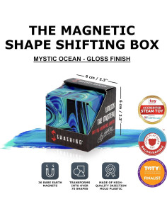 Cubo Antiestrés Shashibo Océano Místico - 36 Imanes 2
