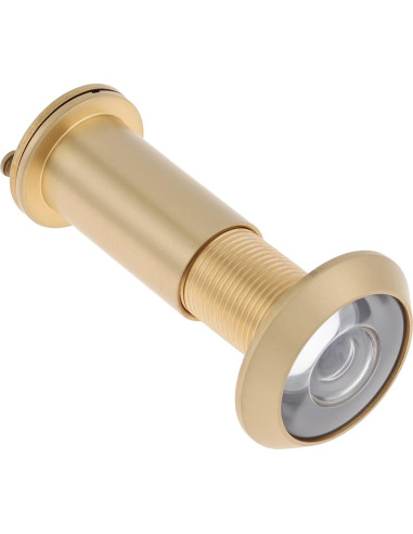 Mirilla de Puerta Dorada HOJLKLD con Broca 16 mm y 200 Grados