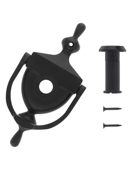 Mirador de Puerta HOJLKLD 15.24 cm Negro 180 Visión