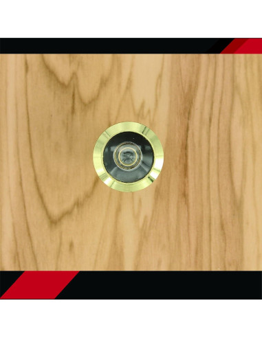 Visor de puerta HD 180 Wenzhou de latón brillante