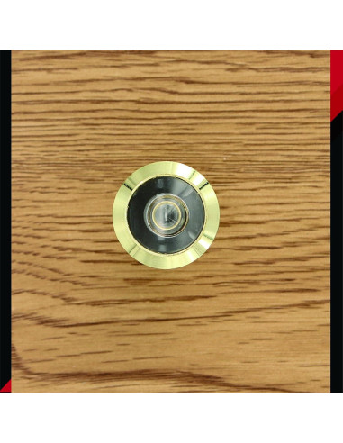 Visor de puerta HD 180 Wenzhou de latón brillante