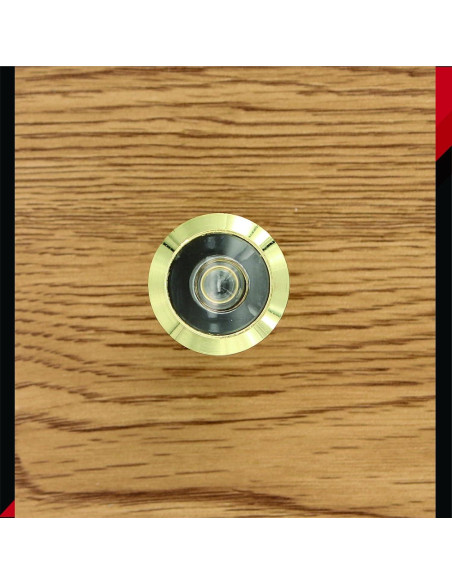 Visor de puerta HD 180 Wenzhou de latón brillante