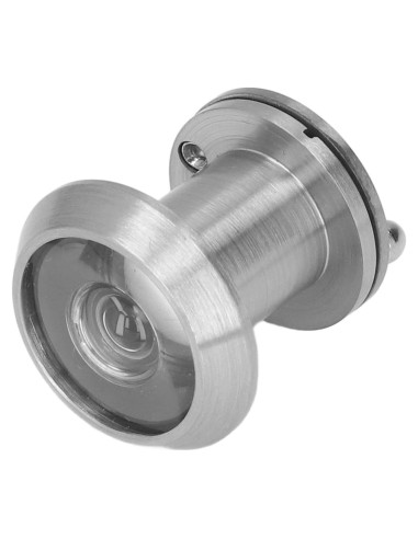 Mirador de puerta rotativo QANYEGN de cobre, 3cm, acero