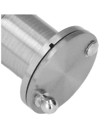 Mirador de puerta rotativo QANYEGN de cobre, 3cm, acero