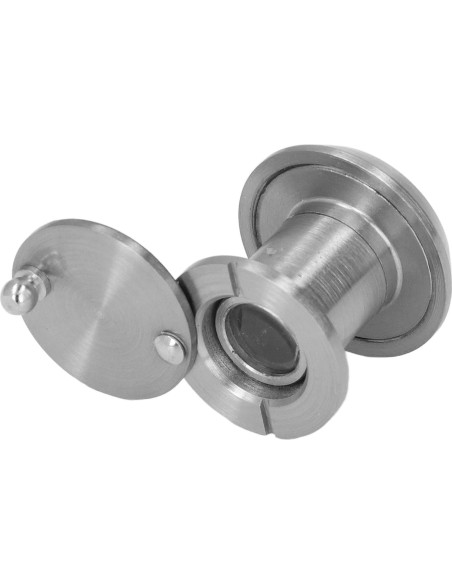 Mirador de puerta rotativo QANYEGN de cobre, 3cm, acero Mirador de puerta rotativo QANYEGN de cobre, 3cm, acero