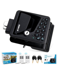 Cerradura de puerta RV Kohree sin llave con teclado y control remoto