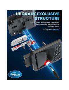 Cerradura de puerta RV Kohree sin llave con teclado y control remoto 2