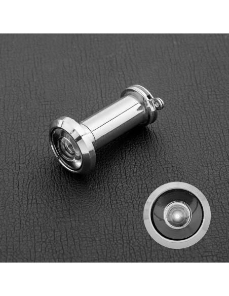 Mirador de Puerta 2pcs Crear Idea 16mm Plata 220 Ángulo Amplio