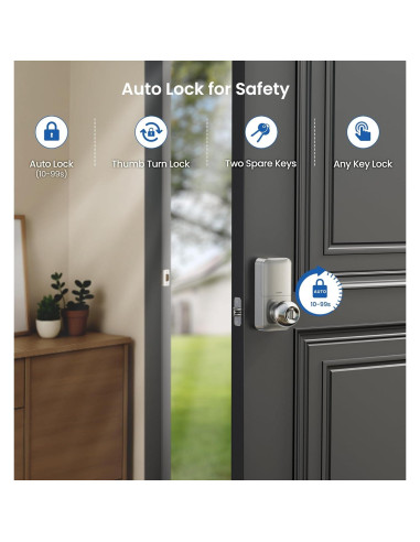 Cerradura Digital Veise KS03 con Teclado y Auto-bloqueo