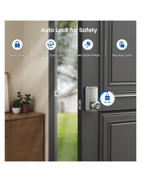 Cerradura Digital Veise KS03 con Teclado y Auto-bloqueo