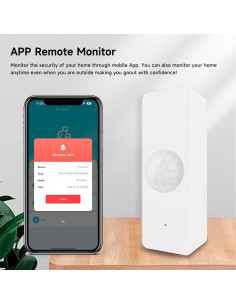 Sensor de Movimiento WiFi IHSENO PIR 6.1m para Seguridad 2