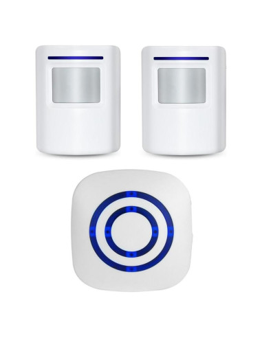 Alarma de Entrada Inalámbrica Enegg con 2 Sensores PIR