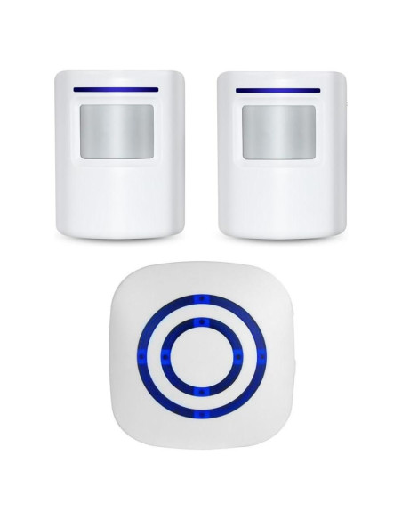 Alarma de Entrada Inalámbrica Enegg con 2 Sensores PIR