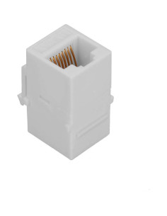 Paquete de 10 Conectores Keystone RJ45 Cat6 TENINYU - Blanco 2