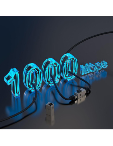 Acoplador Keystone Cat6 Hembra a Hembra FGB 10 Pack Blindado