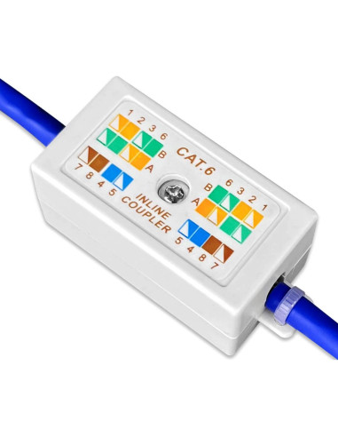 Caja de Conexión Ethernet Cat 6 NETECABLE Paquete de 5