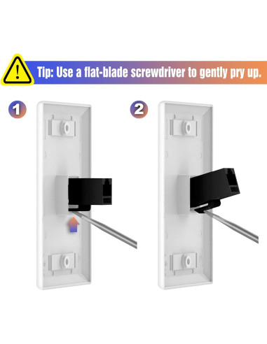 Acopladores Keystone RJ45 CAT6 VCE, 25 unidades, negro