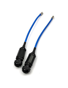 Conector RJ45 a Prueba de Agua DEVMO M20 Cat6 IP67 - 2 Pcs