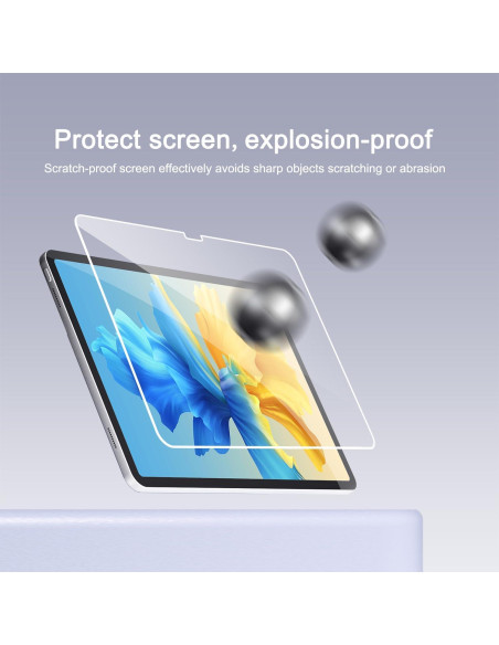 Ailun 4 Pack Protector Pantalla y Lente iPad Pro 13" 2024