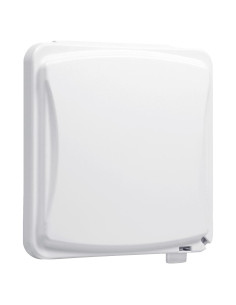 Cubierta Plana Vertical TayMac MM1410W 2-Gang Blanca