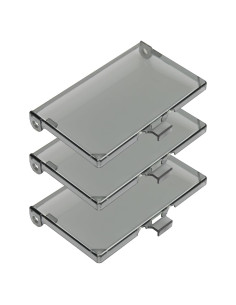 Cubierta de Caja Eléctrica Horizontal ERETOW DBHC-1 - Paquete de 3