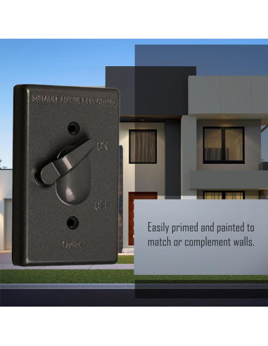 Cubierta a Prueba de Climas TayMac TC100Z 1-Gang Bronce