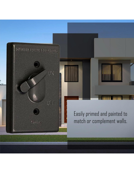 Cubierta a Prueba de Climas TayMac TC100Z 1-Gang Bronce