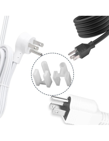 Cubierta de Enchufe 3 Patas BMIROAMDFE 100 Piezas Plástico