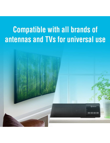 Divisor 4 Vías Steren 2.4GHz 90dB con Paso de Corriente DC