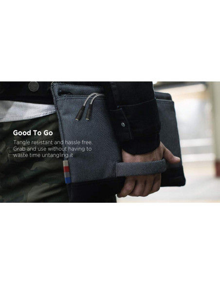 Divisor de Auriculares DUKABEL 3.5mm 2 Vías Zebra Blanco