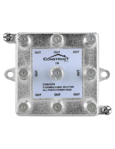Divisor Coaxial Construct Pro Vertical 8 Puertos 5-2300MHz