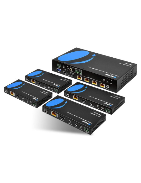 Extensor Divisor HDMI OREI UHD14-EXB400-K 4K hasta 122m
