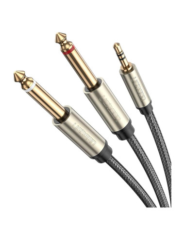 Cable Estéreo UGREEN 3.5mm a 6.35mm 4.88m Hi-Fi