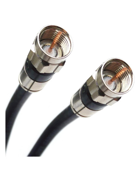 Cable Coaxial RG-6 61m PHAT SATELLITE Triple Blindaje 75 Ohm