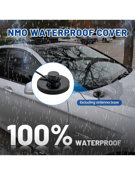 Cable Coaxial RG58 Anina 4.9m NMO a PL259 Macho con Tapa