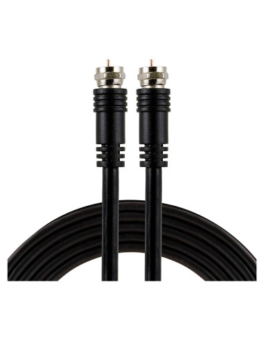 Cable Coaxial GE RG6 4.5m Doble Blindaje Conectores F