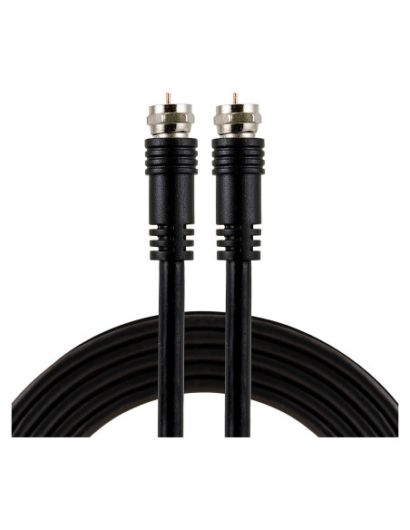 Cable Coaxial GE RG6 4.5m Doble Blindaje Conectores F