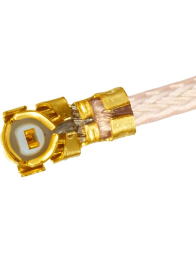 2 Cables Coaxiales U.F.L1 a N Tipo Hembra 10cm RG178