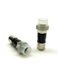 Conectores coaxiales F RG6 a prueba de agua TechDirect - Paquete de 5