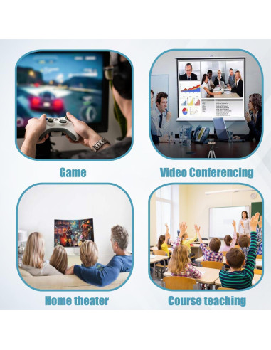 Conmutador HDMI 3x1 Anber-Tech 4K 120Hz Control Remoto